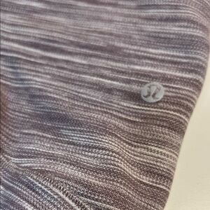 lululemon athletica Purple Striped Leggings